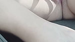 Fingering sexy Curlisita in the car (Tight pussy POV)