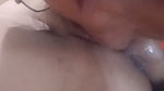 Fisting wet pussy and eating at the same time
