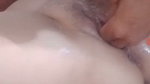 Fisting wet pussy and eating at the same time