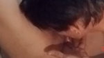 Glory hole of my beautyful wife she squirt