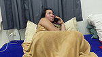 HUSBAND BIRTHDAY BLINDFOLD SURPRISE TO HER WIFE THAT END UP BEING CREAMPIED