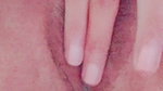 I love to play my creamy pusy alone