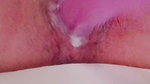 I love to play my creamy pusy alone