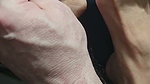 Melove 2 Nail polish colors on her Small feet