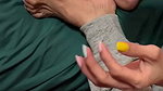 Melove Cleaning Her Small Feet And Doing Her Nails