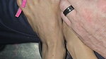 Melove Long Toes are Getting a Pedicure from Daddy