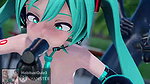 mmd r18 Hatsune Miku want to fuck blowjob big tits