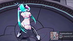 mmd r18 Miku NEON Ninja cnderella sex dance ahegao milf want to fuck hard dildo group boss 3d hentai