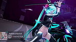 mmd r18 Miku NEON Ninja cnderella sex dance ahegao milf want to fuck hard dildo group boss 3d hentai