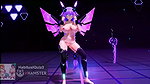 mmd r18 Purple Heart ILLELLA Hyperdimension Neptunia sexy dance ahegao ntr fuck hard dildo sex ahegao milf