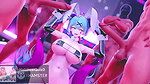 mmd r18 Rabbit Miku Baam Sex dance Micro bikini want to fuck anal cum swallow ahegao ntr 3d hentai
