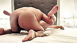 My stepdad saw me while im in bed and he fuck me hard