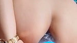 Putting bottle in my ass i love it