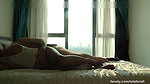 Real Amateur Interracial Couple – Petite Asian GF & White BF Passionate Morning Sex with View