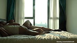 Real Amateur Interracial Couple – Petite Asian GF & White BF Passionate Morning Sex with View