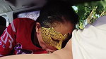 Trying Outdoor Car Blowjob