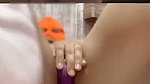 Wife watching my video, while she does solo