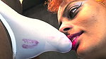 Big Booty Queen Nilmini Sheron Hard Fuck 3 Hole With Her Fan