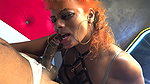 Big Booty Queen Nilmini Sheron Hard Fuck 3 Hole With Her Fan