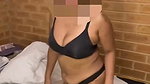 chubby sri lankan girl undressing on bed infront of her boyfriend