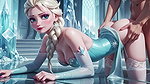 Elsa missed dick AI Genarated