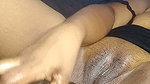 Hard fucking ass hole and pussy by huge dildo