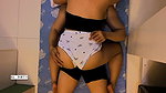 Homemade cute couple fuck hard bedroom leek