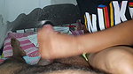 Horny wife jerk off her husband’s hungry cock