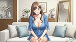 Japanese Anime Woman Lingerie Fashion