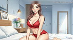 Japanese Anime Woman Lingerie Fashion