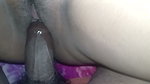 Midnight secret fun with creamy pussy of wife