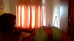 my new Indian maid cleaning my room