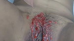 OMG. Putting candle wax on and finger until cum come out , With huge Squirt