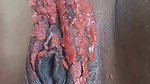 OMG. Putting candle wax on and finger until cum come out , With huge Squirt