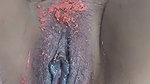 OMG. Putting candle wax on and finger until cum come out , With huge Squirt