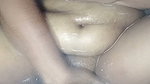 Playing huge boobs and squirting