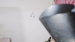 Real house maid was seducing me without a bra and put it in the mouth