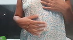She Plays Her Excited Pussy Well Her Well Excited with in Musterbation in Bath room with bog boobs