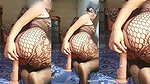 Anal submission of an Asian slave