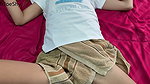 First Time on Camera Petite Redhead Slim and Skinny Asian Amateur