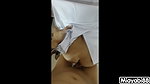 Fuck a young nurse in the office, open the window to make it exciting while fucking
