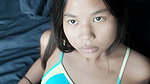 Gorgeous 18 year old Thai girl gets a huge white cock