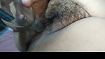 hot sexy wife insert bottle in pussy