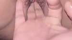 I lay on my legs for you to finger my