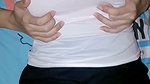 My Wife’s Black Sexy Panties & White Top – Secret Crossdressing Jerk Off Session