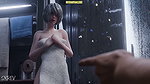 Nier automata 2B – Interrupting her shower WM (Sound) By SkRev Animation 3D Hentai