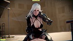 NieR Reincarnation – Gayle Ver Clothes WM (No sound) By InitialA Animation 3D Hentai