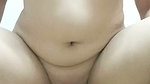 Riding my husband’s dick, my pussy is full of cum