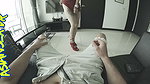 Seductive Asian prostitute teasing your cock