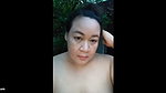 sexy Molly play with pussy in jungle